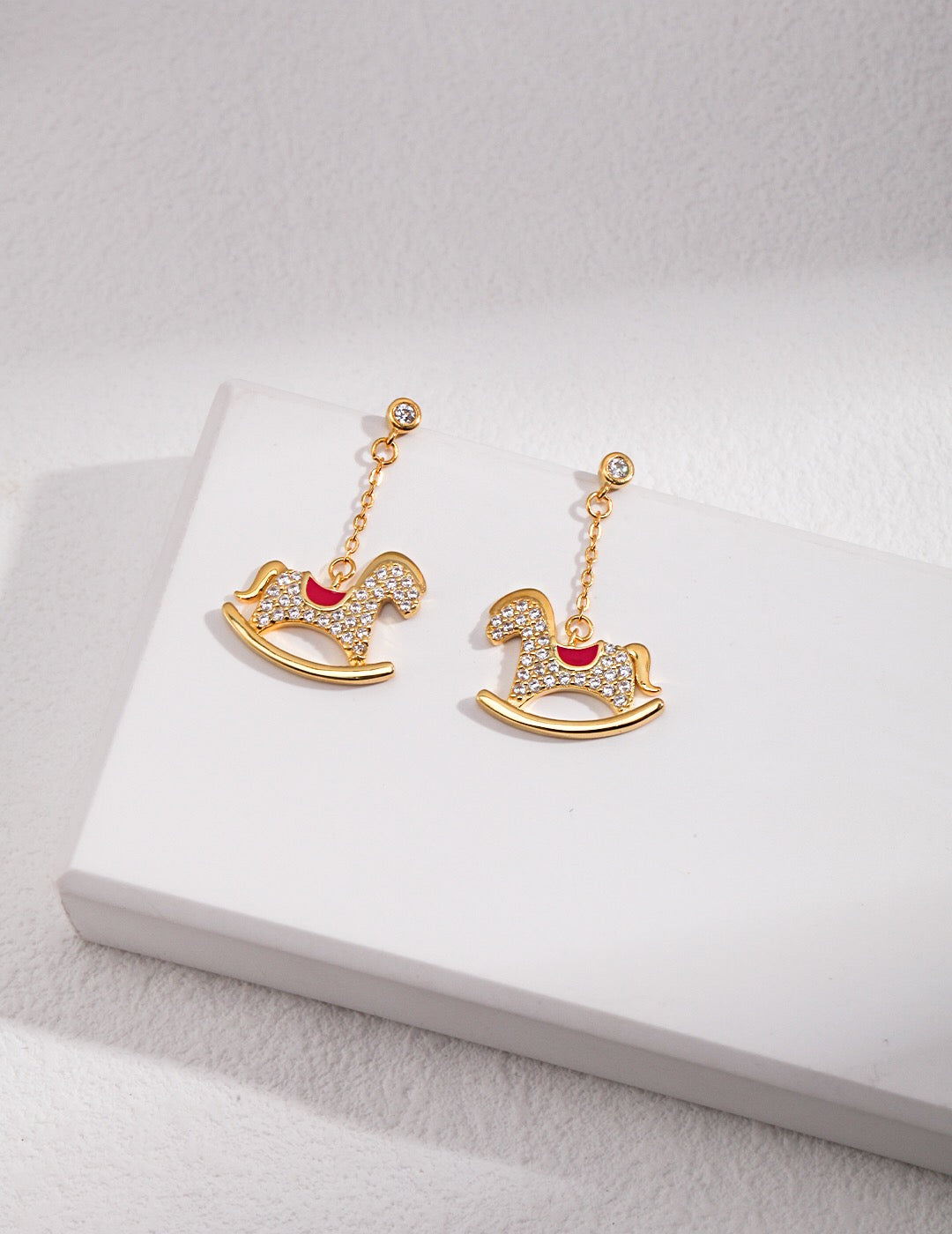 All the Happiness – Rocking Horse Earrings