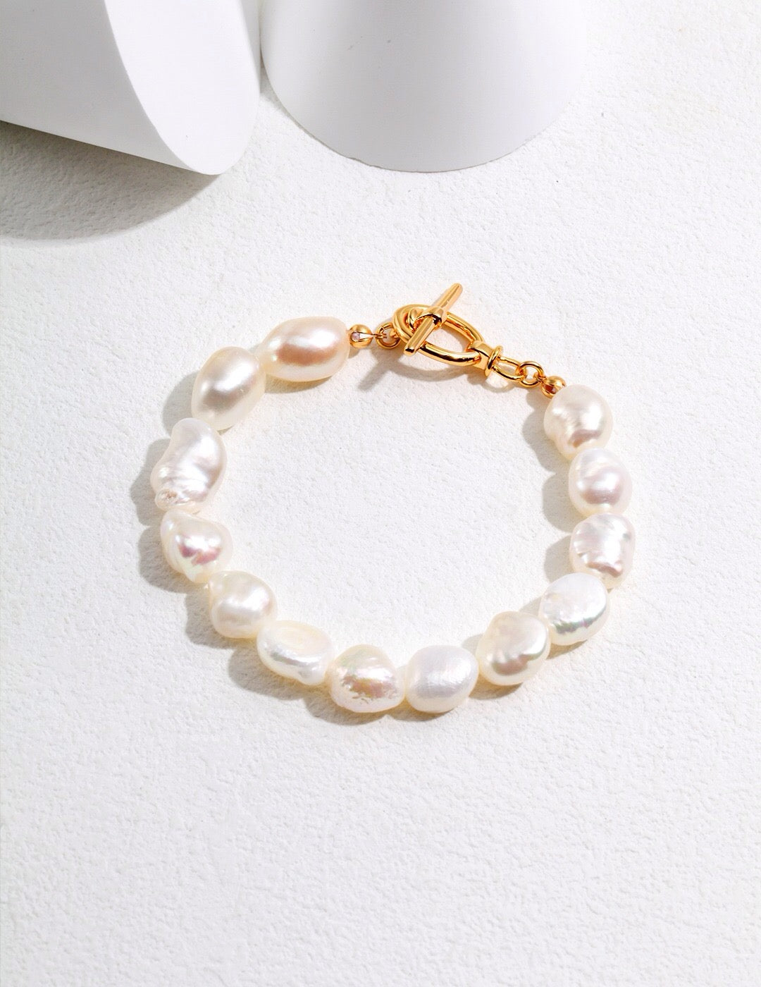 Baroque Natural Pearl Bracelet