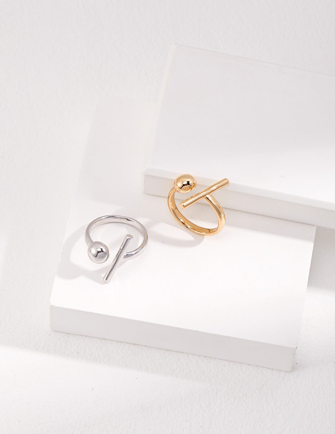 Minimalist Simply Beautiful Bar Adjustable Ring