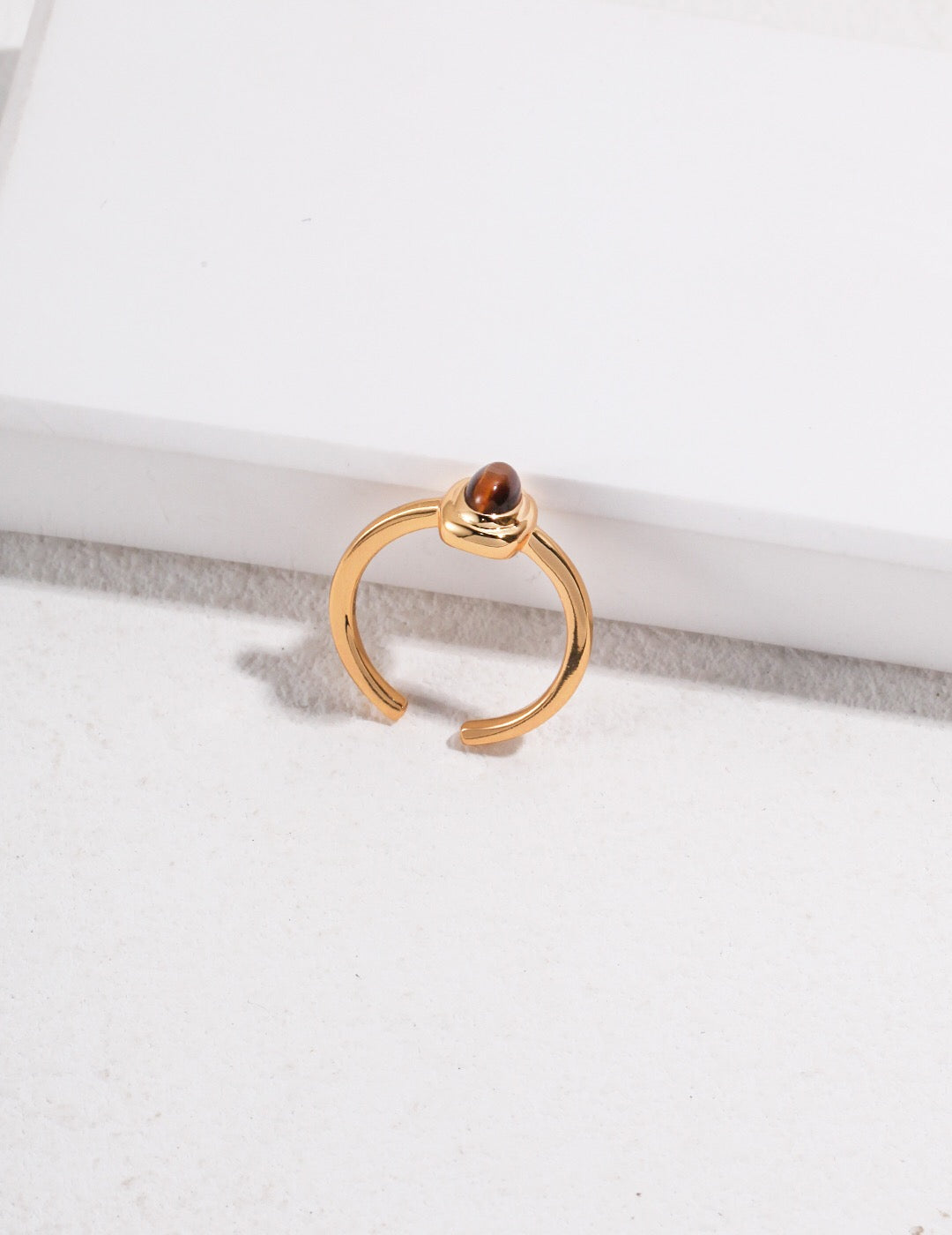 Tiger Eye Stone Ring