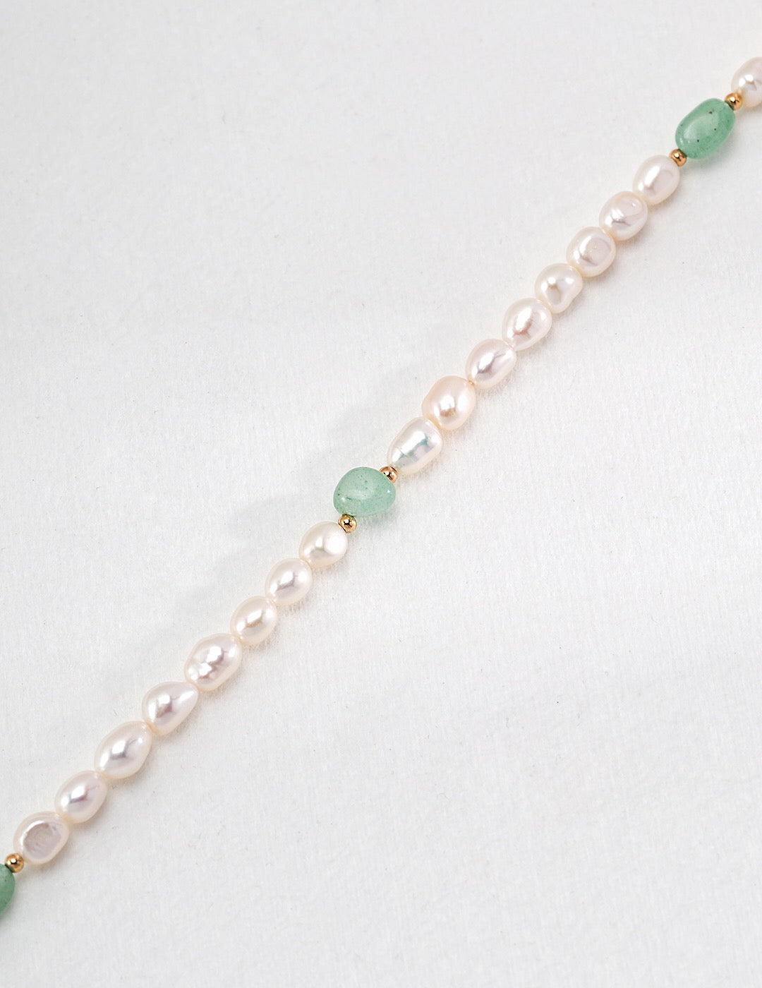 Natural Pearl and Jade Pendant Necklace